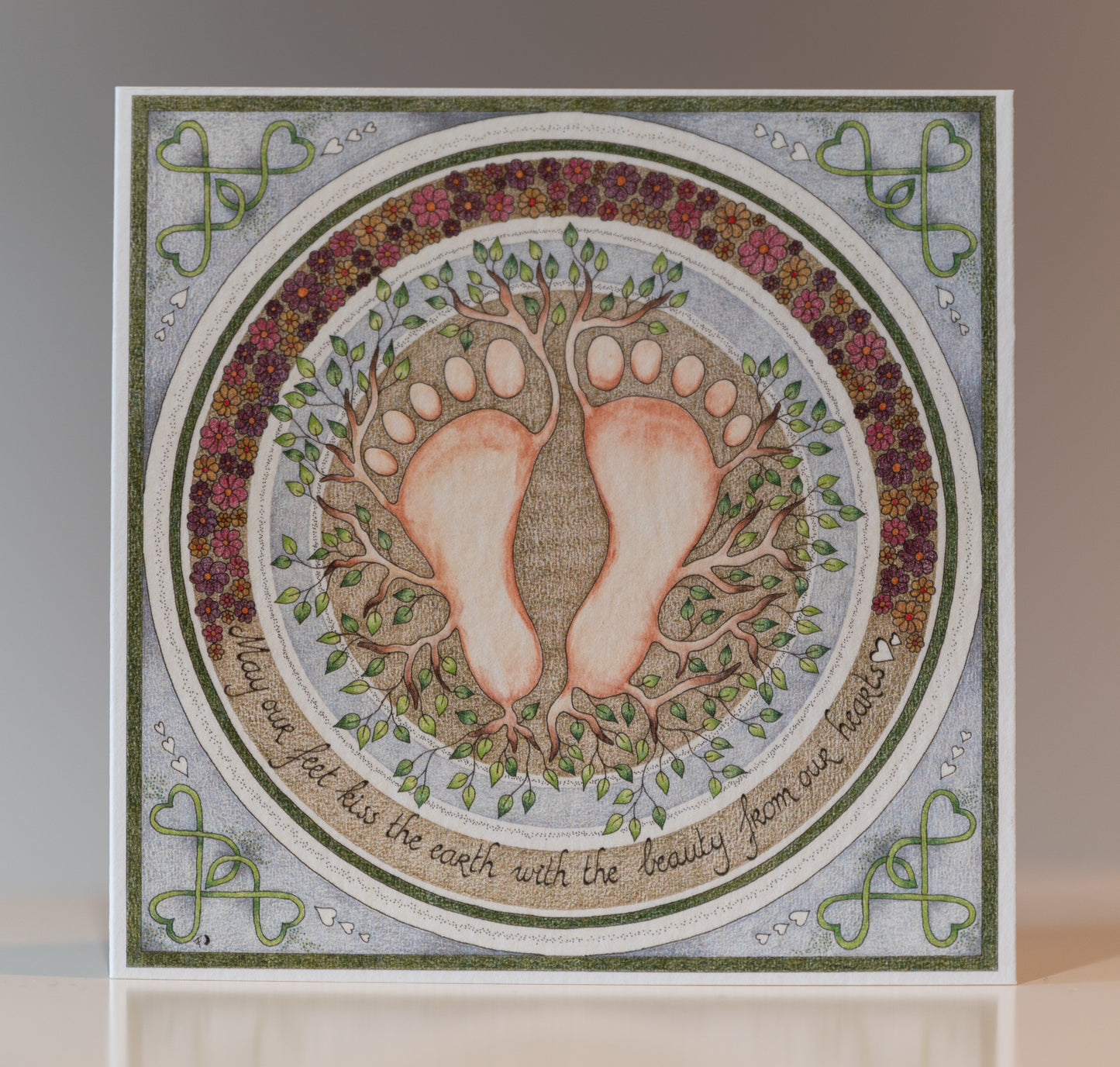 Kaart - Card GROUNDING (+enveloppe)