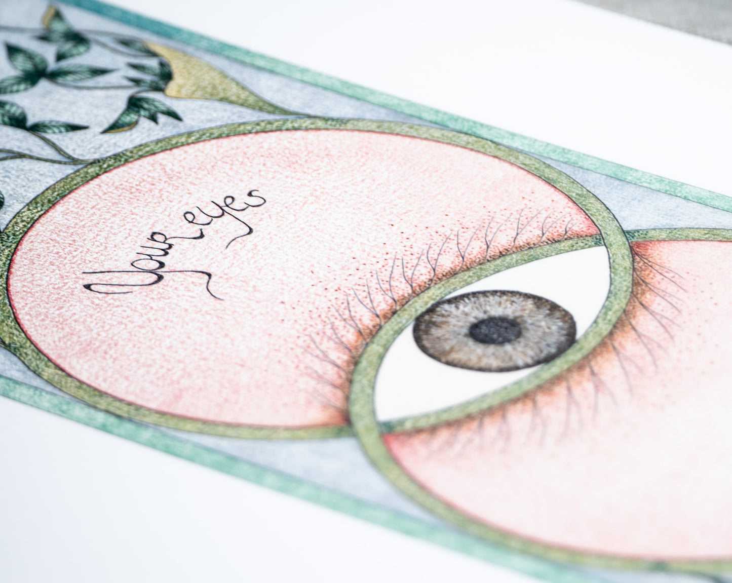 Print "Your eyes, my eyes..."